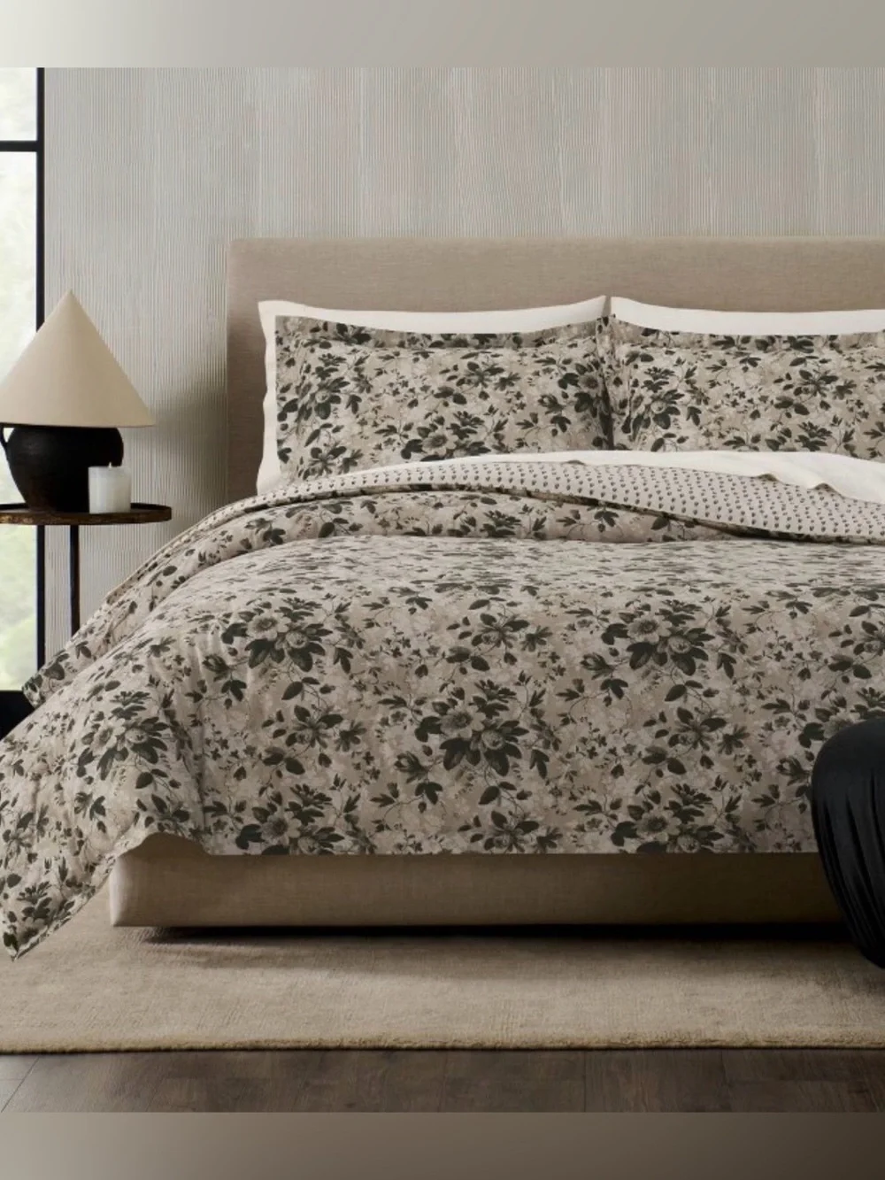 New Jeremiah Brent Floral Comforter Set Size Queen